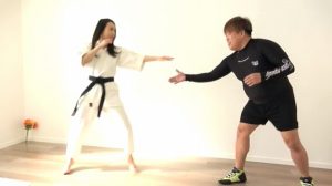 負けたら即レイプ!永原なつきフルコン女子空手家vs男優5人が真剣勝負!